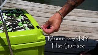 Line Cutterz Flat mount cutterz how to easily cut fishing line [upl. by Toblat168]