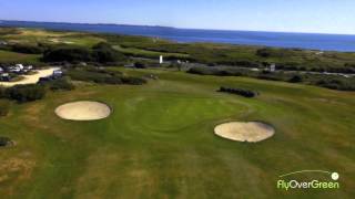 Golf De Ploemeurocean  drone aerial video  Overview long [upl. by Tray]