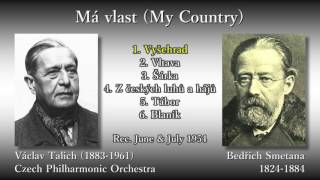 Smetana Má vlast My Country Talich amp CzechPO 1954 スメタナ わが祖国 ターリヒ [upl. by Bac]