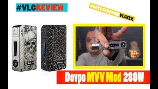 Dovpo MVV Mod Max 280W Greek Review [upl. by Alyakim]