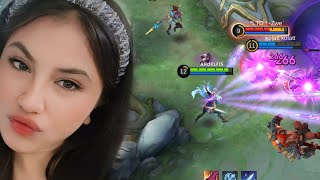 SANZA SOLEMAN  MOBILE LEGENDS GAMEPLAY Gusion 3 [upl. by Nollahp]