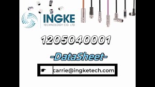 1205040001 DataSheet  ingketechnet [upl. by Anuahc]