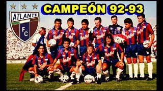 ATLANTE CAMPEÓN 9293 Final Monterrey vs Atlante Partido Completo Narrado x José Ramón Fernández [upl. by Bethena]