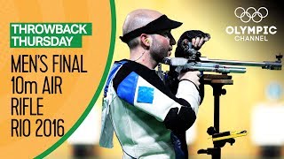 Rio 2016 10m Air Rifle Mens Finals  Throwback Thursday [upl. by Galven265]