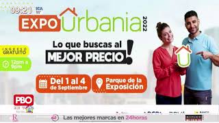 Expo Urbania 2022  Feria inmobiliaria  Del 1 al 4 de setiembre en Parque de la Exposición  PBO [upl. by Claudy531]