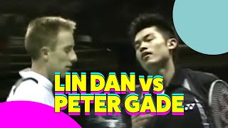 Best of 2005  Lin Dan vs Peter Gade SEMIFINAL during World Championships 2005 [upl. by Eey]