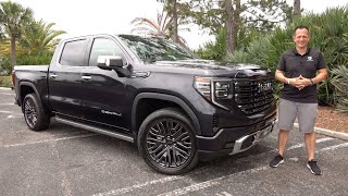 Is the NEW 2022 GMC Sierra Denali Ultimate the KING of luxury trucks [upl. by Haldes]