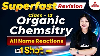 All Name Reactions of Organic Chemistry in One Shot  Class 12  By Ayushi Maam [upl. by Trever214]