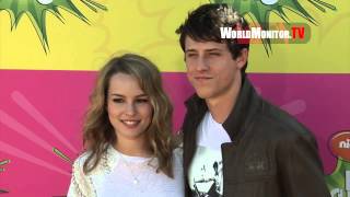 Bridgit Mendler arrives at Nickelodeons 26th Annual Kids Choice Awards [upl. by Vada]