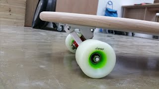 How to make a Wooden Pintail Longboard DIY [upl. by Farland564]