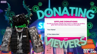 🔴PLS DONATE LIVE DONATING VIEWERS ROBLOX🔴 [upl. by Nicholl]