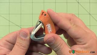 Petzl Tibloc Emergency Ascender  TreeStuffcom 360 View [upl. by Bocyaj]