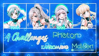 4 Challenges ♪『Color Coded ☆ KANROMENG』✧「Photon Maiden」D4DJ [upl. by Ssidnac451]