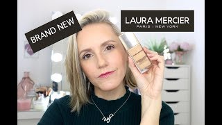 LAURA MERCIER Flawless Lumiere Foundation Review amp Wear Test [upl. by Drawets]