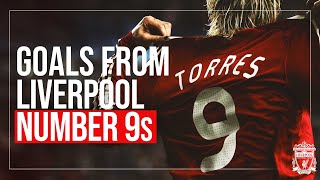 A goal from Every Liverpool No9 in Premier League Era  Rush Fowler Firmino Torres [upl. by Quiteri]