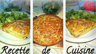 Recette de cake salé personnalisable  Le Cuisinier En Herbe [upl. by Zeba]