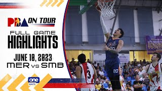 Meralco vs San Miguel highlights  2023 PBA on Tour  June 10 2023 [upl. by Enaz]