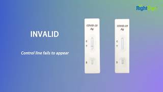 RightSign COVID 19 Antigen Test Nasal Swab Self Test [upl. by Asyal297]