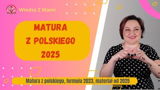 Matura z polskiego 2025 Witamy maturzystów 2025 [upl. by Wilen205]