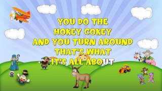 The Hokey Cokey Sing 2 Me Nursery Rhyme SingALong [upl. by Ainekahs]