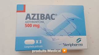 دواعي استعمال دواء ازييتروميسين azibac 500 mg ⭐ [upl. by Alyse]