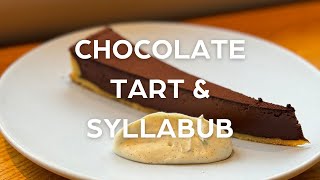 Overnight Chocolate Tart Recipe [upl. by Ligetti]