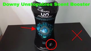 ✅ How To Use Downy Unstopables Scent Booster Review [upl. by Aivle]