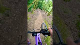 Ending a trail old school 🫡 mtb mountainbike bikelife mtblife mtblove bikepark bike [upl. by Henigman]