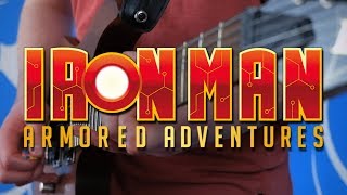 Iron Man Armored Adventures Theme on Guitar [upl. by Assetan]