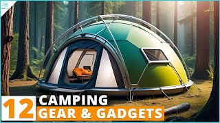 12 BEST Next Level Camping Gear amp Gadgets 2024 Youll Appreciate [upl. by Naiviv731]