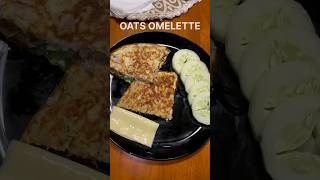 Oats omelette breakfast healthyfood health quickrecipe shortsfeed shortsviral oats [upl. by Eltsirk]