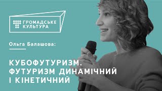 Ольга Балашова  Кубофутуризм Футуризм динамічний і кінетичний [upl. by Pellegrini]