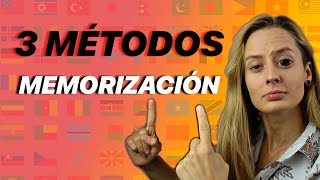 Como MEMORIZAR palabras RÁPIDO en otro idioma 3 TÉCNICAS 🧠 [upl. by Enelehcim818]