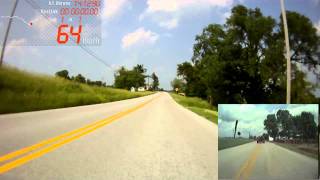 RE Pickup driver tries to kill motorcyclist [upl. by Aiveneg]