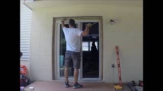 Provia Sliding Glass Door Installation Time Lapse Video [upl. by Kcirtapnaes]