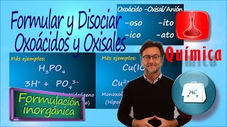 Formular y Disociar Oxoácidos y Oxisales [upl. by Enived]