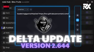 NEW Delta Executor Free Version  Delta Script x Roblox Menu  Delta Executor VERSION 2644 [upl. by Ram352]