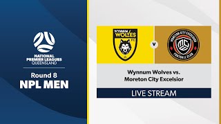 NPL Men Round 8  Wynnum Wolves vs Moreton City Excelsior [upl. by Lindo]