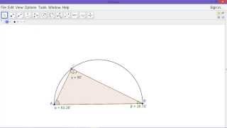 Visualize the Theorem of Thales [upl. by Giddings132]