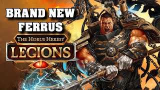 Horus Heresy Legions Revisits The Dropsite Massacre with Ferrus Manus [upl. by Ytsirc]