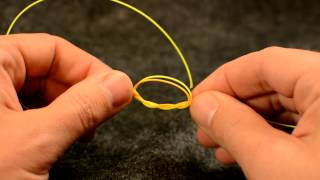 Double Surgeons knot Fly fishing knots [upl. by Nolos251]