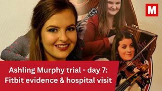 Ashling Murphy murder trial  day 7 Fitbit evidence as Gardai talk of Jozef Puska hospital visit [upl. by Oterol824]