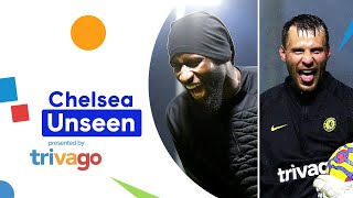 BRUTAL Nutmeg On Rudiger Bettinelli Penalty Masterclass amp Saul’s Crazy TrickShot  Chelsea Unseen [upl. by Berty]