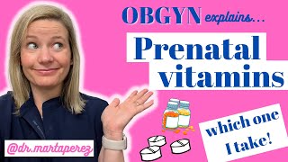 OBGYN Explains Prenatal Vitamins Is there a best prenatal vitamin Important ingredients amp more [upl. by Warford]