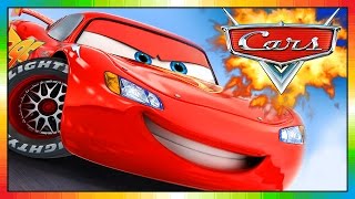 Cars  Lightning McQueen amp Mater  BEST MOMENTS  the cars part 1 Videogame  Gameplay [upl. by Alpert]