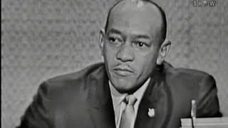 Whats My Line  Jesse Owens Tony Randall panel Aug 14 1960 [upl. by Ninazan]