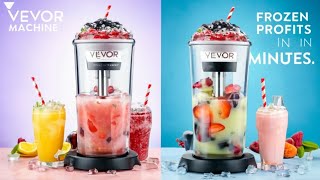 15L Slush Machine REVIEW Frozen Profits in MINUTES VEVOR Ice Cream Maker [upl. by Eecak]