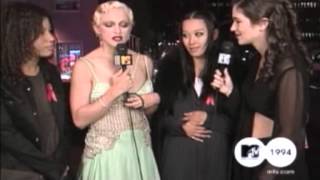 VMA 94  Madonna talks about Michael Jackson and Lisa Marie Presley kiss [upl. by Nileuqaj]