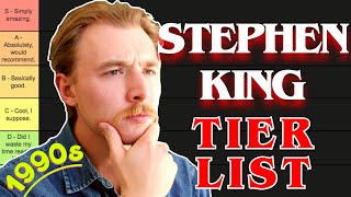 Stephen King Tier List Books from the 90s [upl. by Aynwad229]