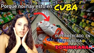 😱Cubana REACCIONA a los Supermercados en República DOMINICANA 🇩🇴 alejandro4k [upl. by Bensky898]